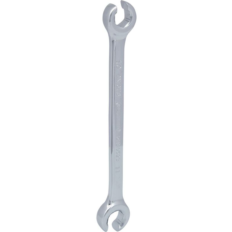 foto del prodotto kstools chiave esagonale a 2 bocche aperte chromeplus inclinata,10x11mm