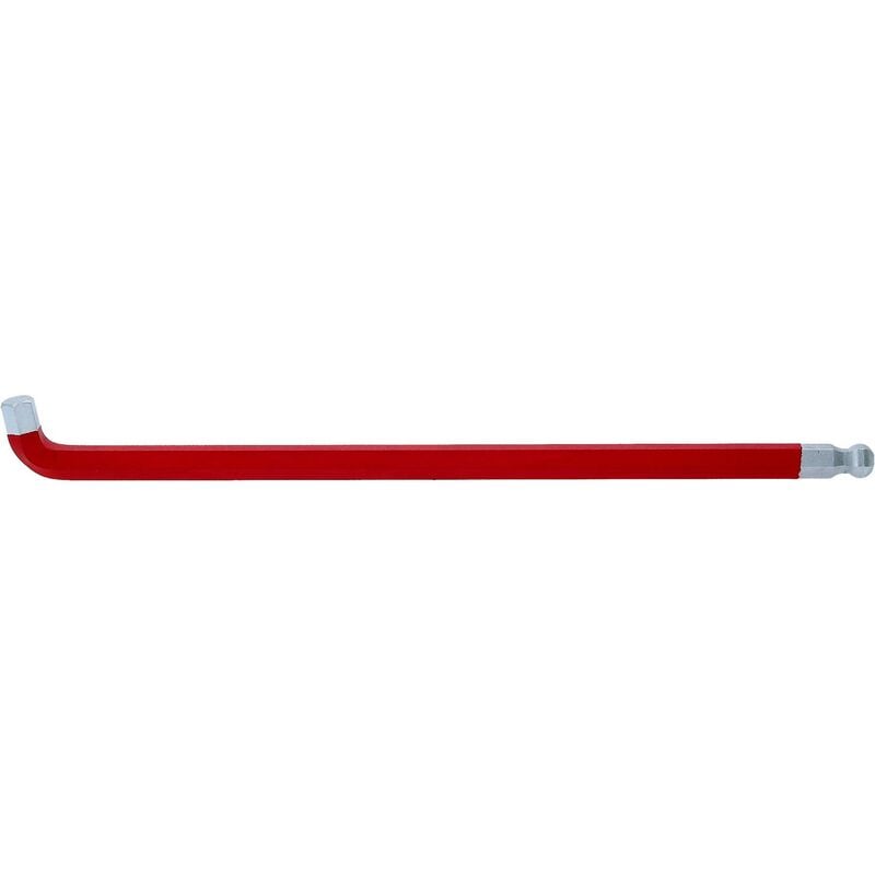 foto del prodotto kstools chiave maschio con testa a sfera ad esagono incassato, xl, 3 8 , piegata a 108 