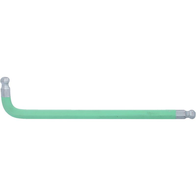foto del prodotto kstools chiave maschio esagonale piegata a testa sferica doppia, xl, 12,0 mm, verde menta