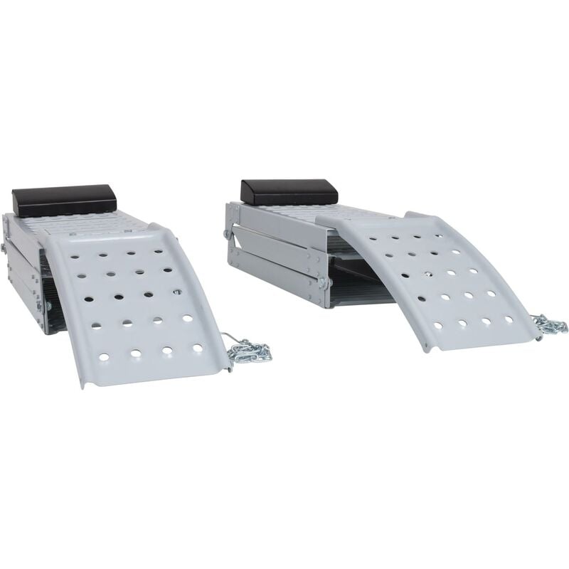 foto del prodotto kstools coppia rampe pieghevoli per autoveicoli, 2 pz