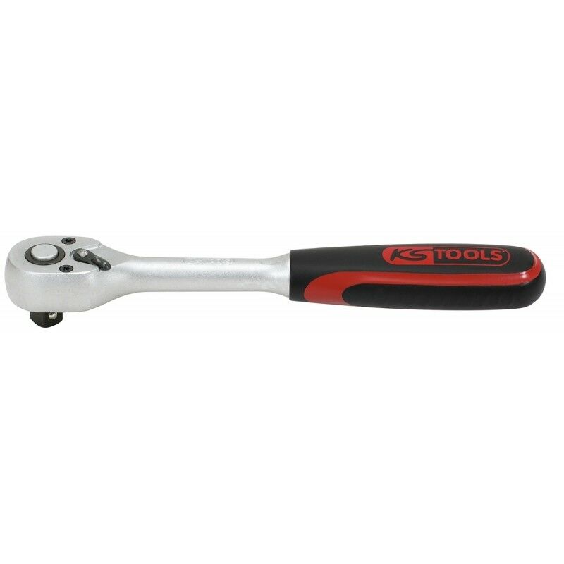 foto del prodotto kstools cricchetto 72 denti bimateriale 1 2 con sistema di espulsione della presa ks tools 922.1390