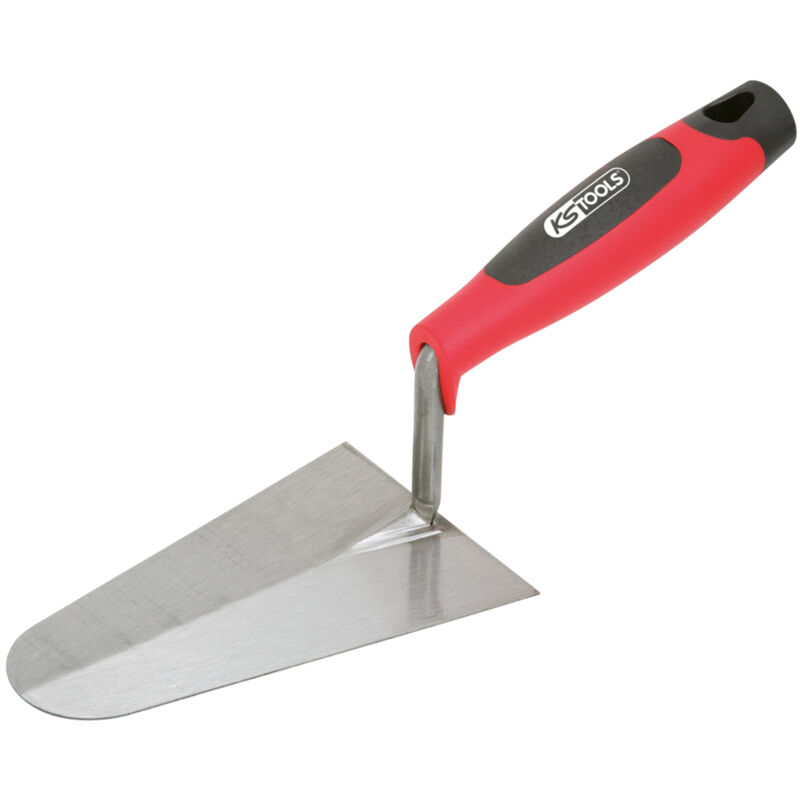 foto del prodotto kstools frattazzo italiano rotondo lama in acciaio manico bicomponente 160 mm
