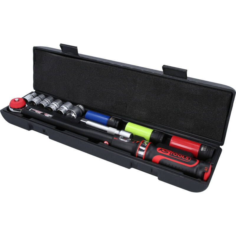 foto del prodotto kstools ks tools 1 2 ergotorqueset di chiavi dinamometriche di precisione, 20 200nm, 11 pezzi