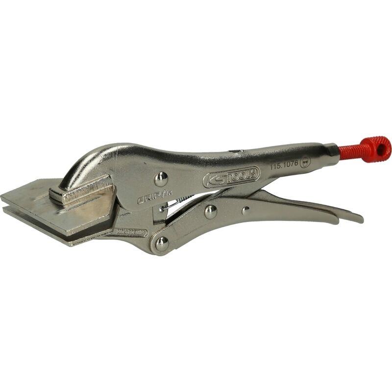 foto del prodotto kstools ks tools 115.1076 pinza a morsetto con ganasce piatte, 205 mm