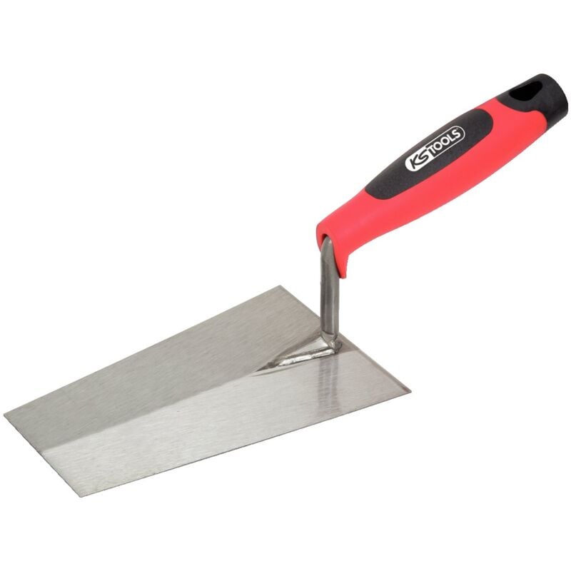 foto del prodotto kstools ks tools 144.0222 cazzuola per stuccatura, 180 mm, a punta squadrata, impugnatura bi componente