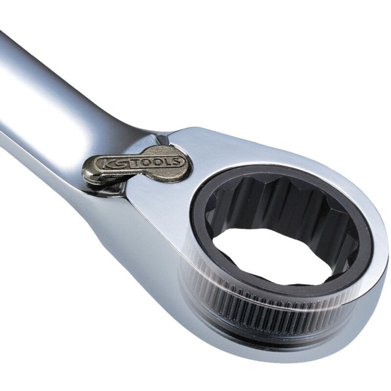 foto del prodotto kstools ks tools 503.5922 serie di chiavi a cricco combinate duo gear con bocca aperta a cricco, reversibili