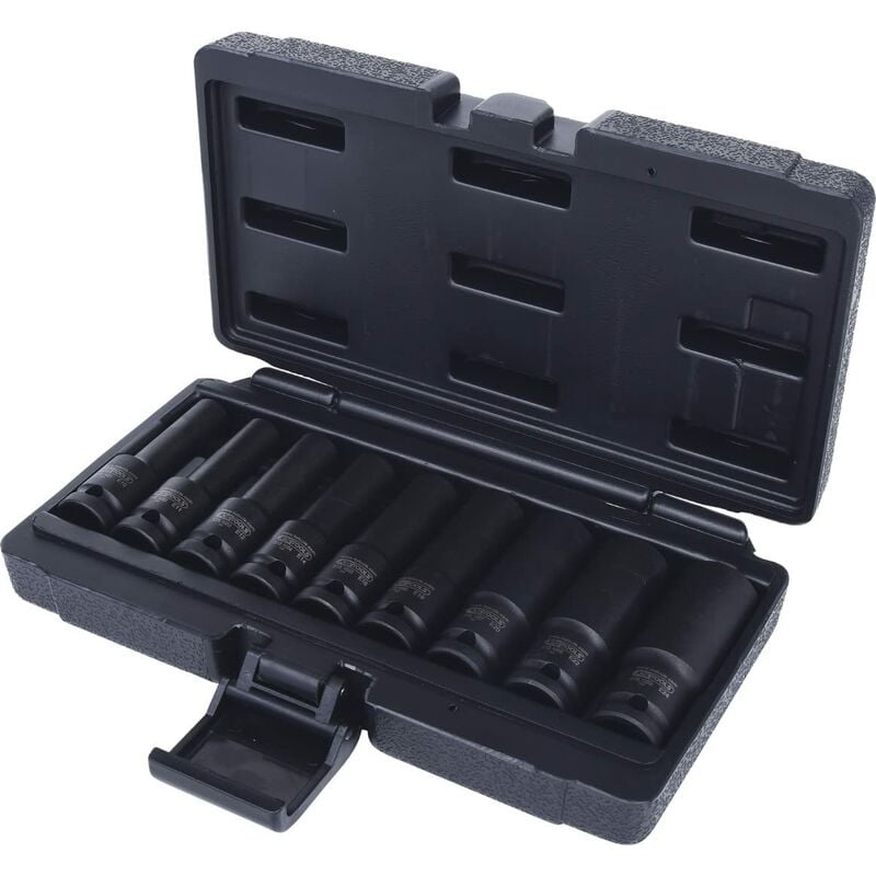 foto del prodotto kstools ks tools 515.1050 serie di bussole per avvitatori ad impulsi tx profilo e, corte, 9 pezzie10 e24, 1 2 