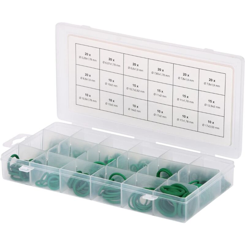 foto del prodotto kstools ks tools 970.0340 assortimento o ring hnbr per climatizzatori, 270 pz
