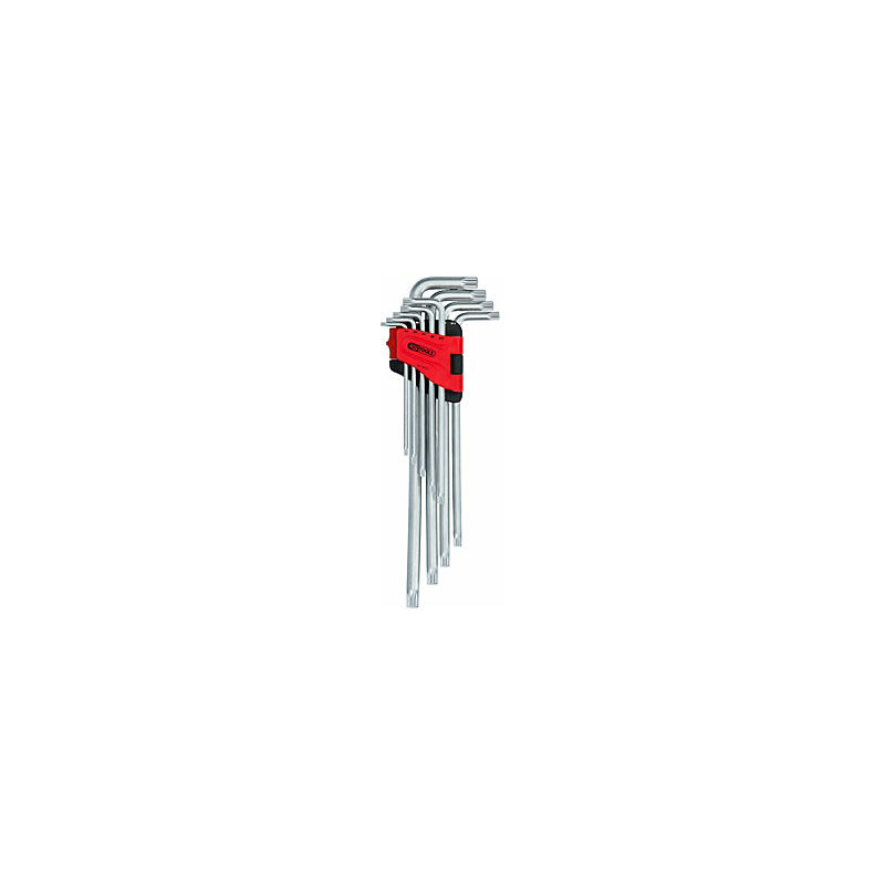 foto del prodotto kstools ks tools set di chiavi a brugola xl profilo xzn 9 pezzi