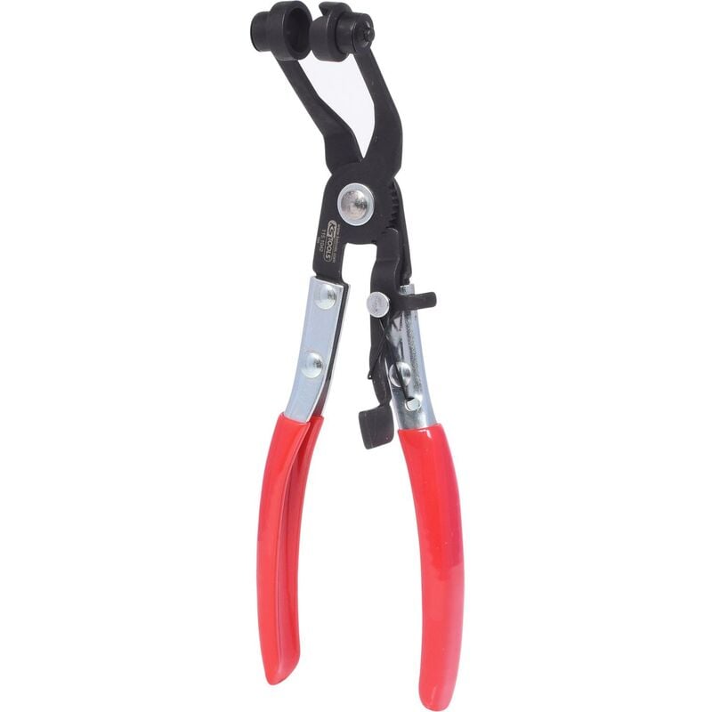 foto del prodotto kstools pinza per fascette stringitubo clic, inclinata, 220 mm