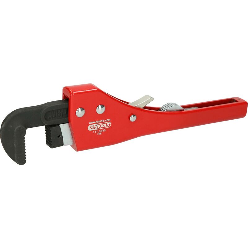 foto del prodotto kstools pinza tubolare a cricchetto per una sola mano con testina regolabile