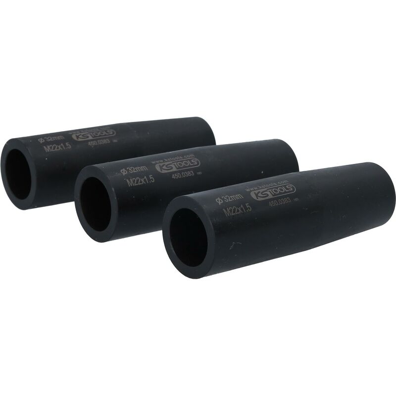 foto del prodotto kstools serie bussole copertura e centraggio bullone della ruota, m22x1,5, 32,0 mm, 3 pz