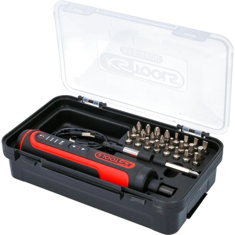 foto del prodotto kstools serie di avvitatore per inserti a batteria da 1 4 emonster, 27 pz