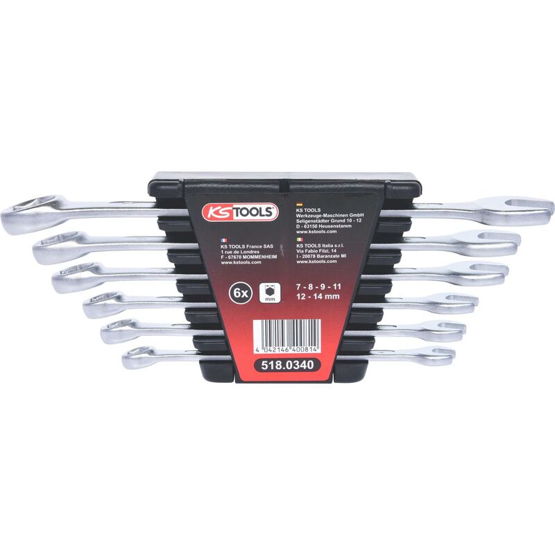 foto del prodotto kstools serie di chiavi per sfiato circuito freni, 6 pz