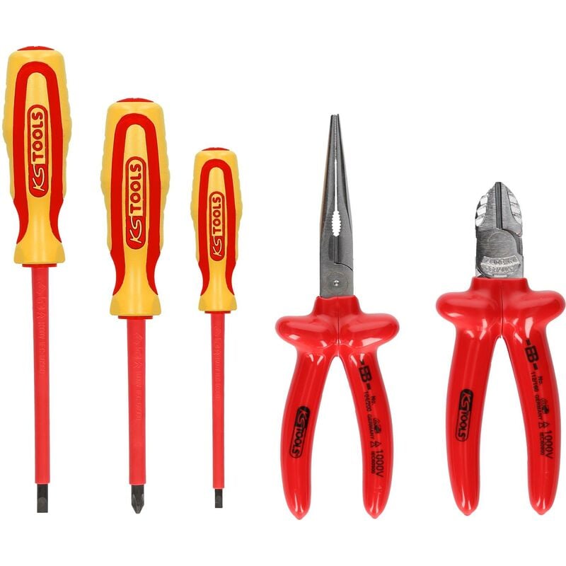 foto del prodotto kstools serie di giraviti e pinze vde ergo,5 pz