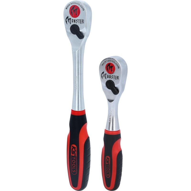 foto del prodotto kstools serie di leve a cricco monster,2 pz,1 4 1 2 