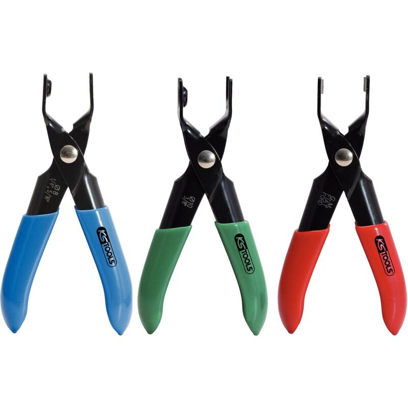 foto del prodotto kstools serie di pinze p.tubo carburante,3 pz
