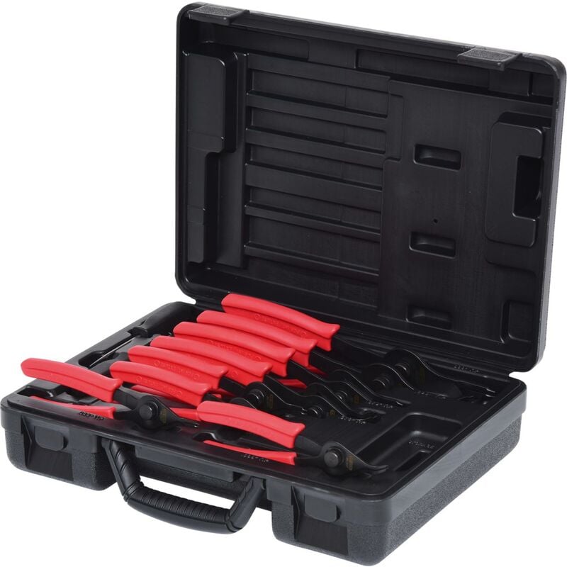 foto del prodotto kstools serie di pinze per anelli seeger, 10 pz