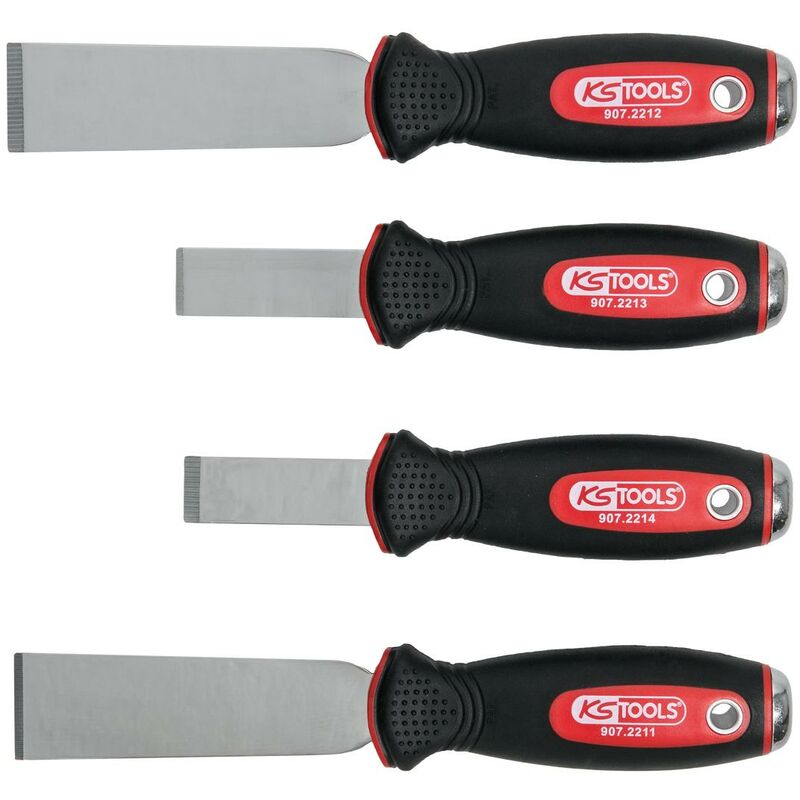foto del prodotto kstools serie di raschietti a scalpello,4 pz