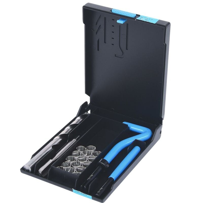 foto del prodotto kstools serie di riparazione filetti in acciaio inossidabile m10x1,0x14,0mm,19 pz