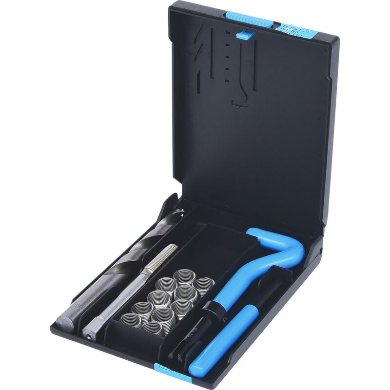 foto del prodotto kstools serie di riparazione filetti in acciaio inossidabile m12x1,25x16,8mm,14 pz