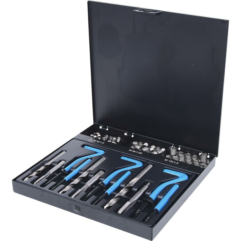 foto del prodotto kstools serie di riparazione filetti in acciaio inossidabile m6 m10,87 pz