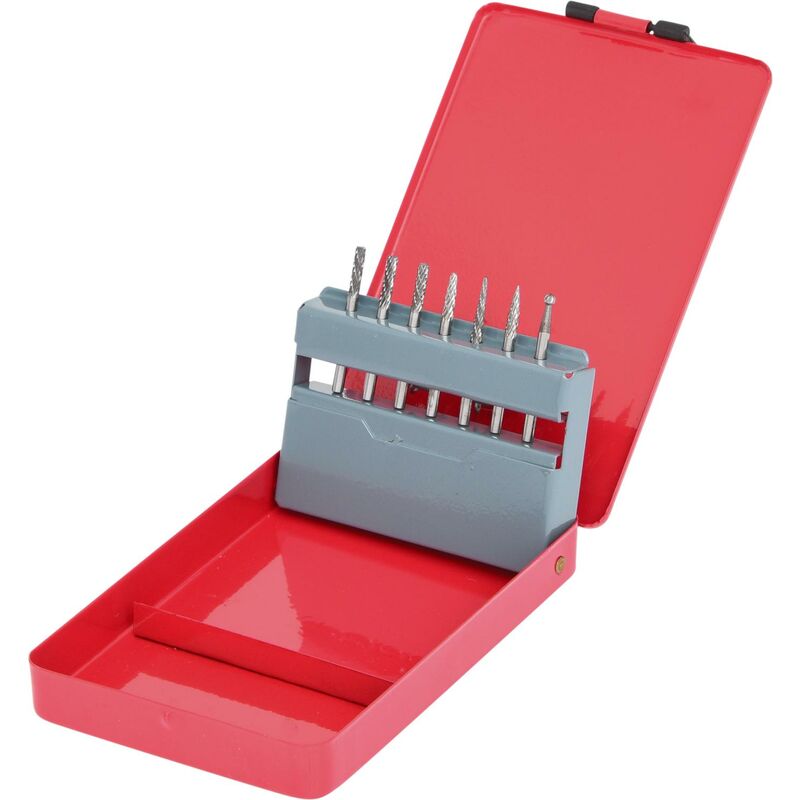 foto del prodotto kstools serie frese rotative in carburo, 7 pz