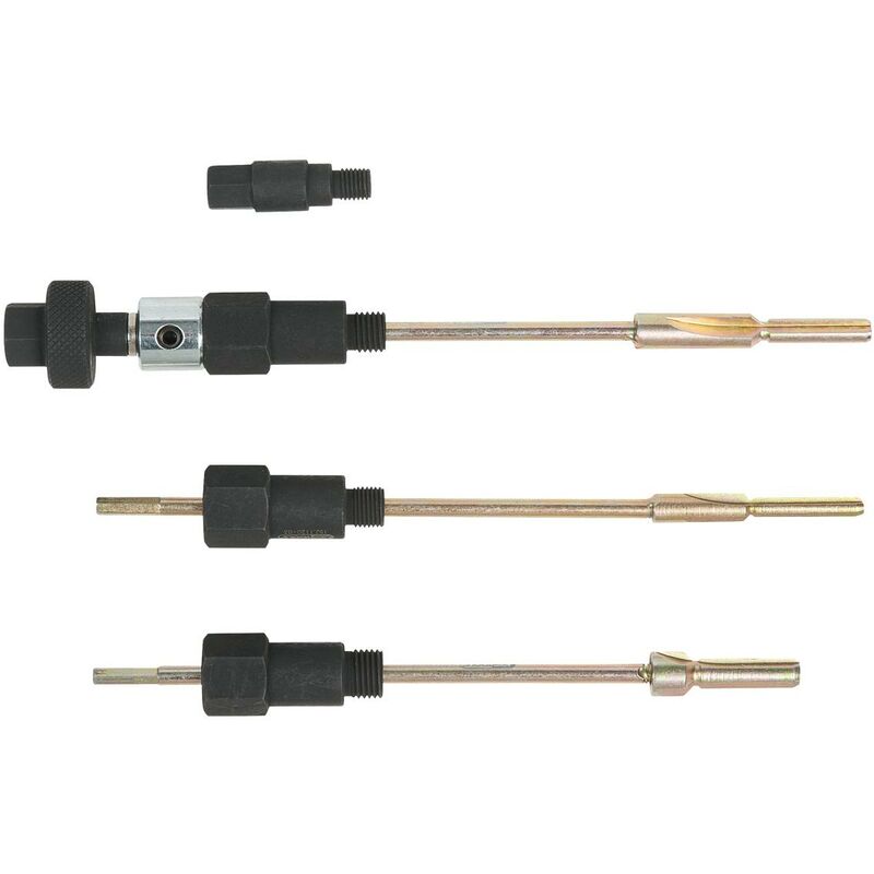 foto del prodotto kstools serie master di alesatori per candelette, 3 in 1, 9 pz