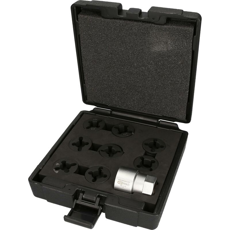 foto del prodotto kstools serie riparazione filettatura perno ruota per veicoli commerciali, 9 pz
