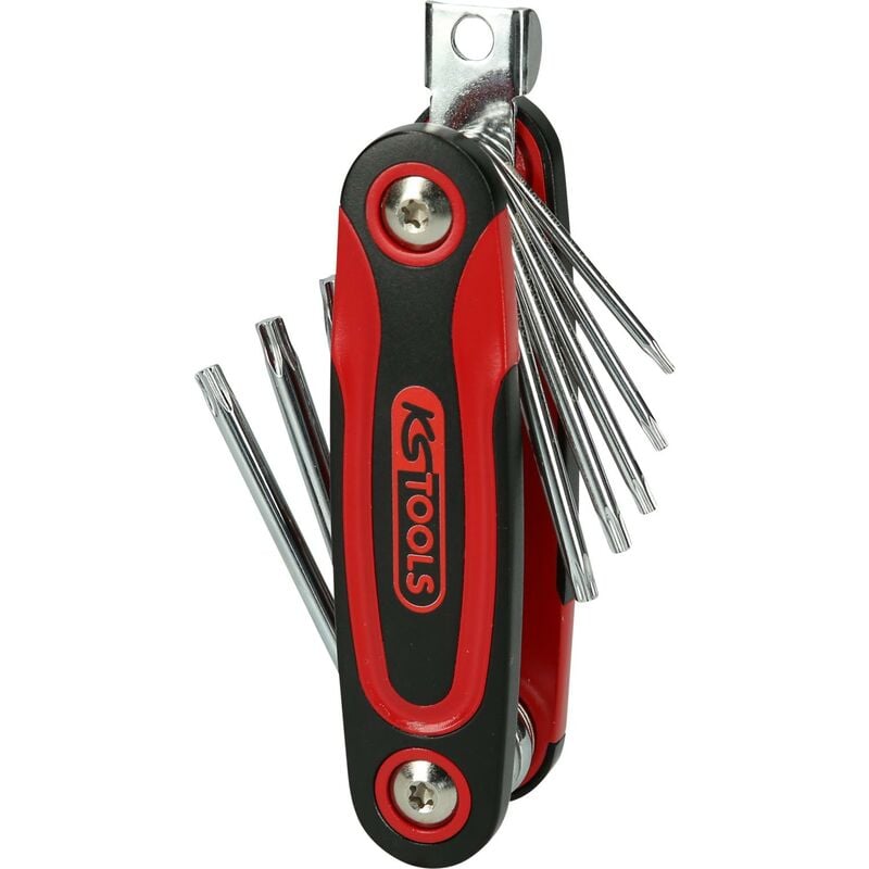 foto del prodotto kstools supporto a clip p.chiavi maschio torx 8 pzt8 t40