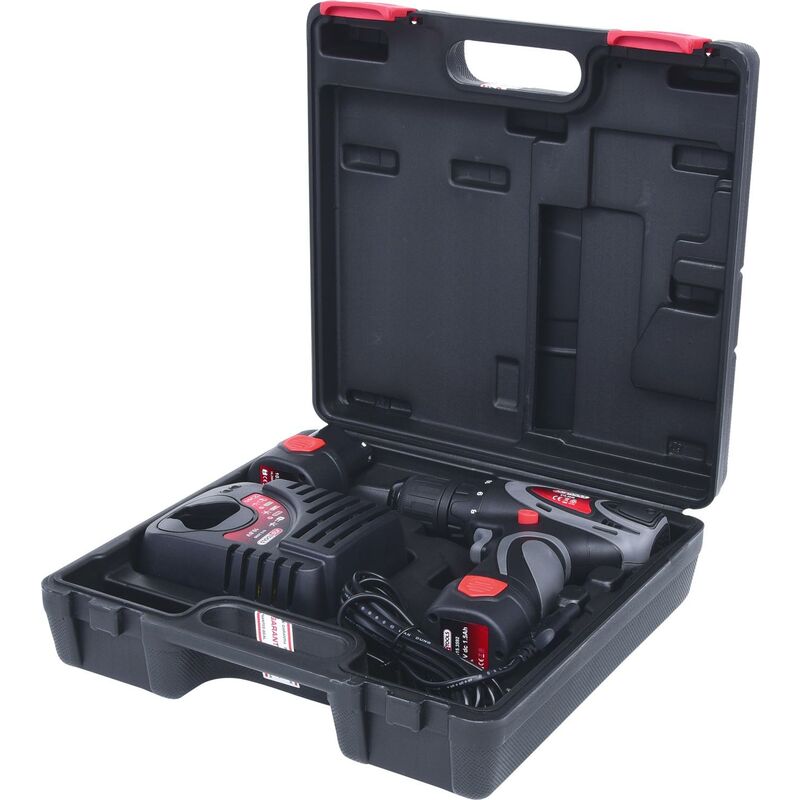 immagine 0 del prodotto kstools trapano a batteria, 24nm, 1.870 g min 10,8v, con 2 batterie e 1 caricatore