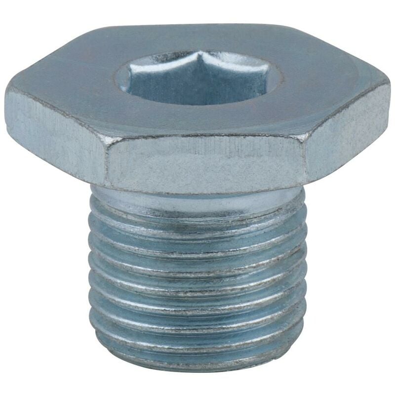 foto del prodotto kstools vite scarico olio, a esagono incassato 8 mm, m14x1,25x13 mm, confezione da 10