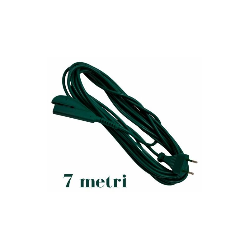foto del prodotto kualiti m058 cavo di alimentazione 7 mt compatibile con aspirapolvere folletto vk 135 136