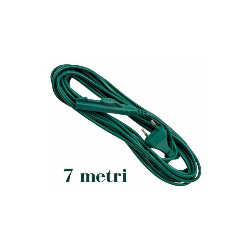 foto del prodotto kualiti m140 cavo di alimentazione 7 mt compatibile con aspirapolvere folletto vk 140