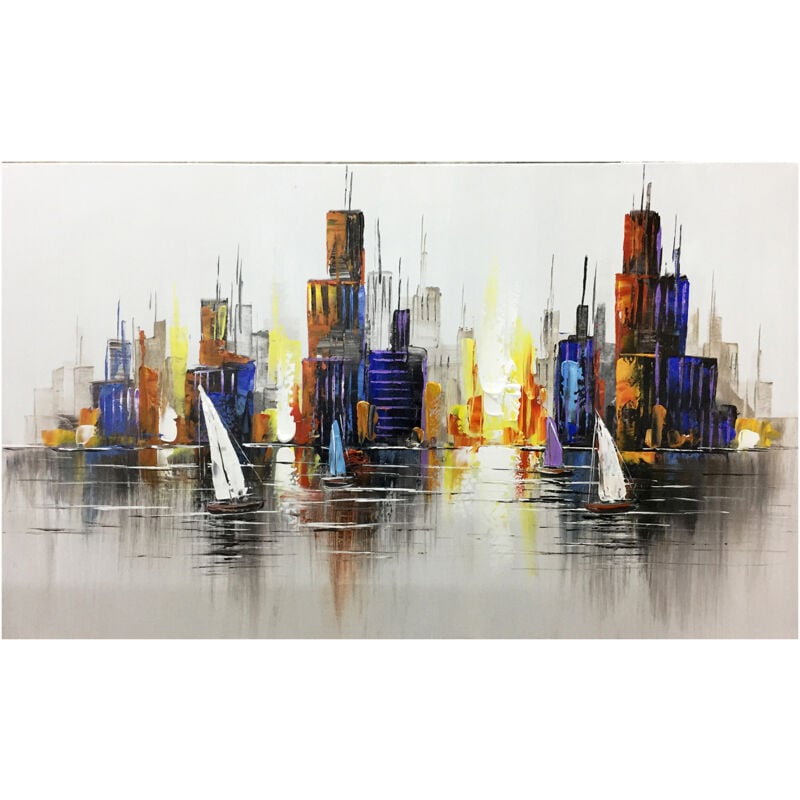 foto del prodotto kuateh quadro astratto kuat h velieri 100 x 60 cm olio su tela