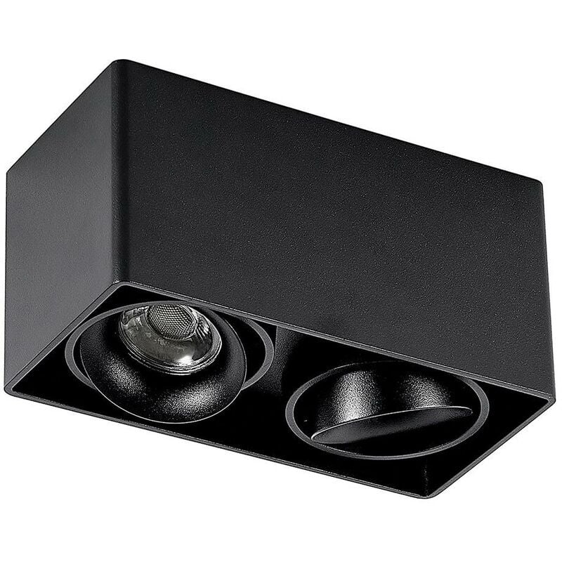 foto del prodotto kubika' in nero da alluminio - arcchio