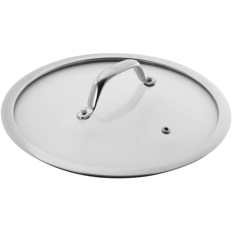 foto del prodotto kuhn rikon coperchio in vetro con manico in acciaio inox, 22 cm