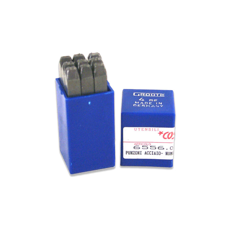foto del prodotto kukko punzoni acciaio numeri mm 8 6556