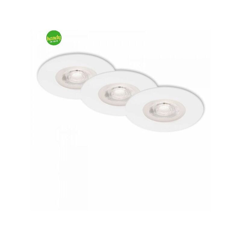 foto del prodotto kulana set 3 incasso briloner 6,8cm 3000k 5w bianco