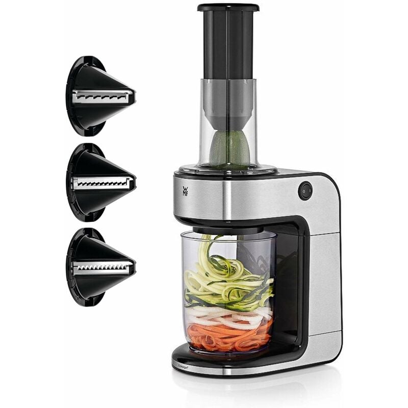 foto del prodotto kult x, affettatrice a julienne per verdure, 1.2 l, 80 w, argento wmf