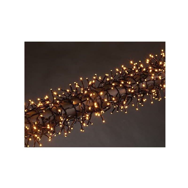 foto del prodotto kuma led 12 m 1020 lampade arizona bianche filo nero modulatore 31 v