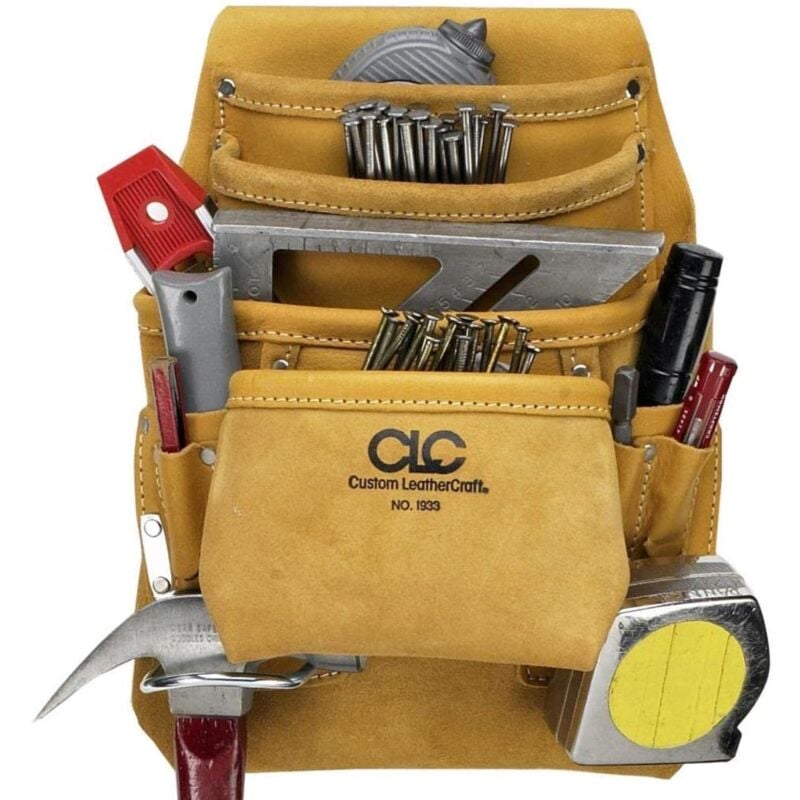 foto del prodotto kuny s api933 unghie e custodia dello strumento del carpentiere tasca con 10