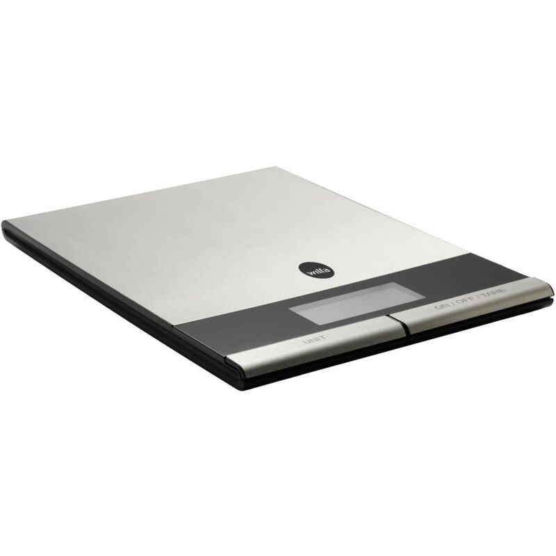 foto del prodotto kw 4 bilancia da cucina digitale portata max. 5 kg argento 220 x 158 x 37 wilfa