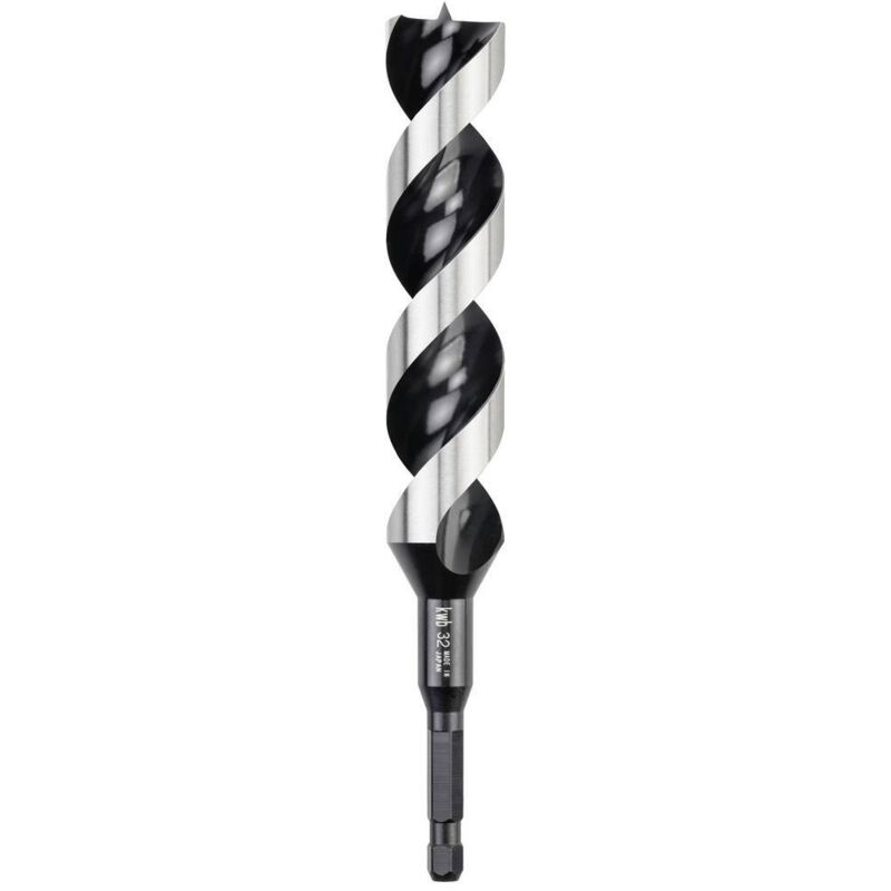 foto del prodotto kwb 042932 punta a torciglione lewis 32 mm lunghezza totale 235 mm 1 4 6.3 mm 1 pz.
