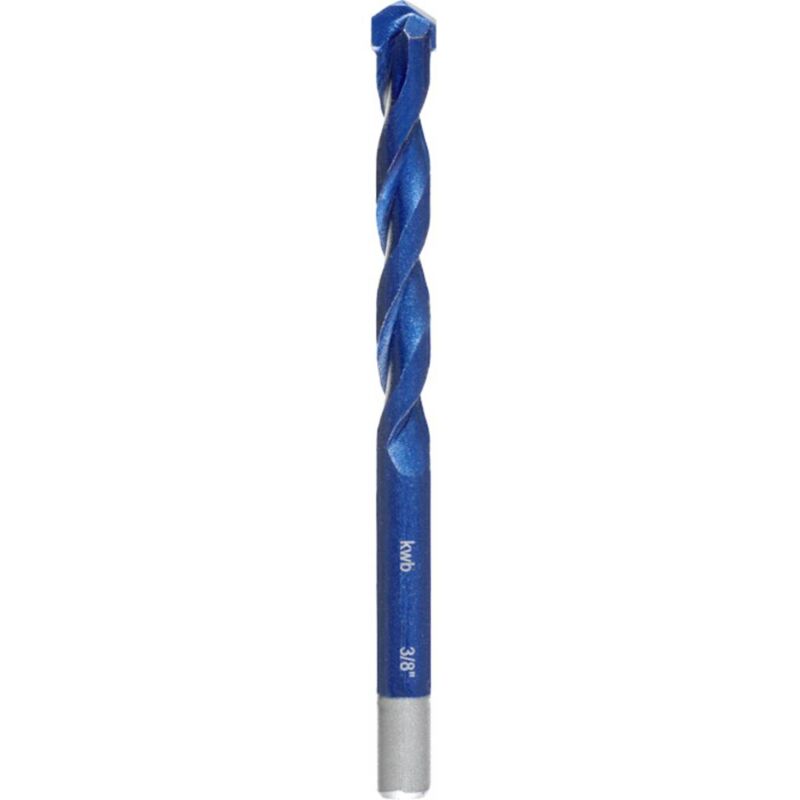 foto del prodotto kwb 051360 punta per vetro e piastrelle 1 pezzo 6 mm lunghezza totale 100 mm alberino cilindrico 1 pz.