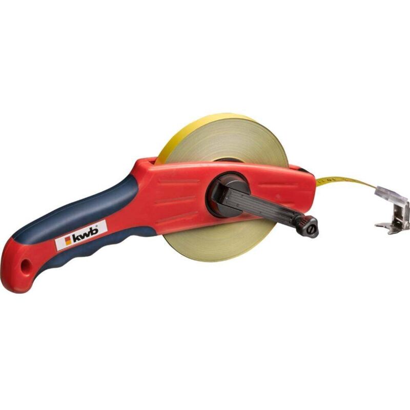 foto del prodotto kwb 063450 metro a nastro 50 m acciaio, plastica