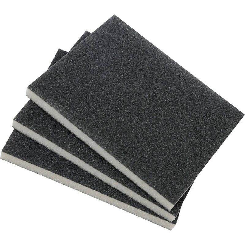 foto del prodotto kwb 089020 spugna abrasiva legno e metallo, media 3 pz.