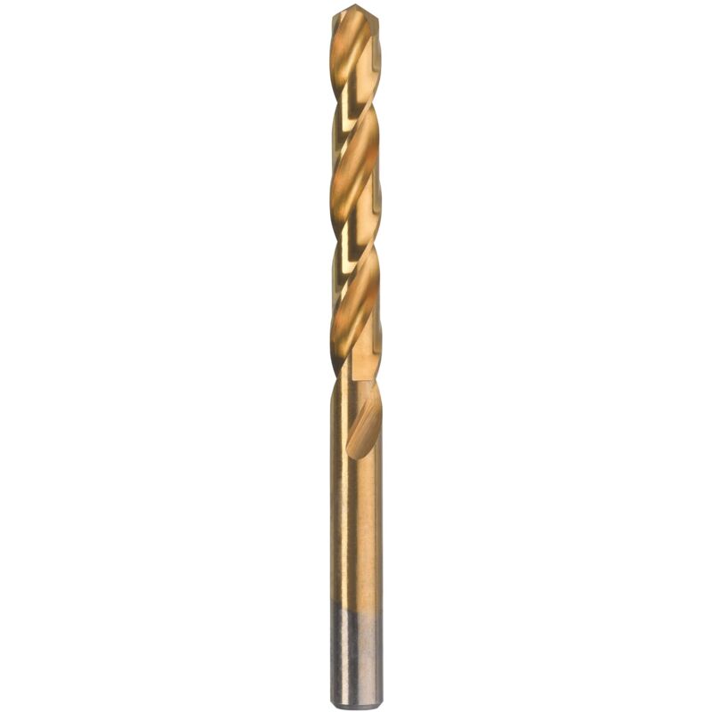 foto del prodotto kwb 10 mm drill in metallo hss tin 238700 trapano a spirale hss, qualit industriale, terra di precisione, alta velocit di taglio, din 338, drill