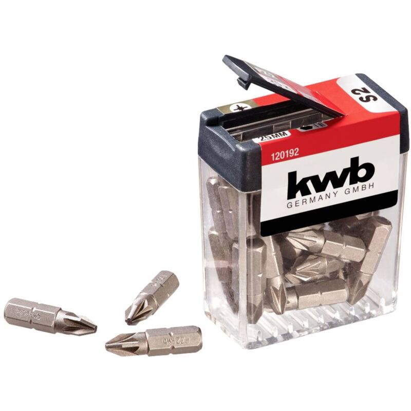 foto del prodotto kwb 120192 inserto a croce pz 2 acciaio 25 pz.