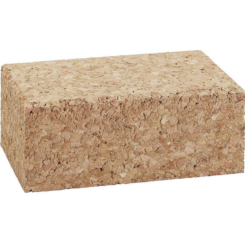 foto del prodotto kwb 484800 blocco di levigatura a mano, sughero, 40 x 60 x 100 mm 1 pz.